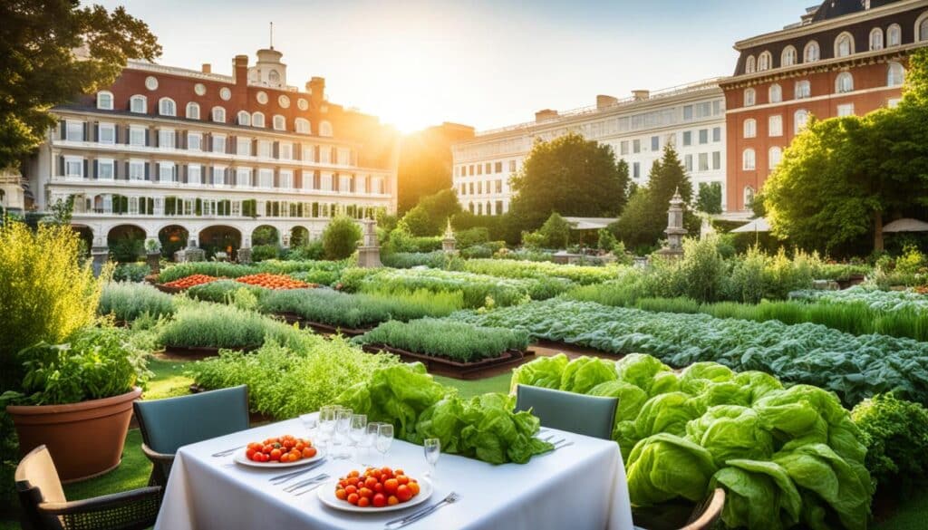 Garten-to-Table Konzepte in Hotels