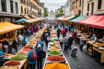 Lokale Street Food Kulturen