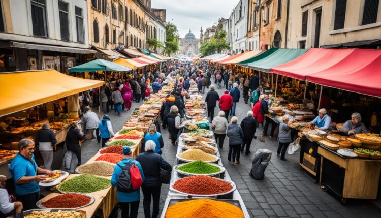 Lokale Street Food Kulturen