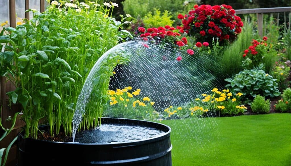 Regenwasser im Garten verwenden